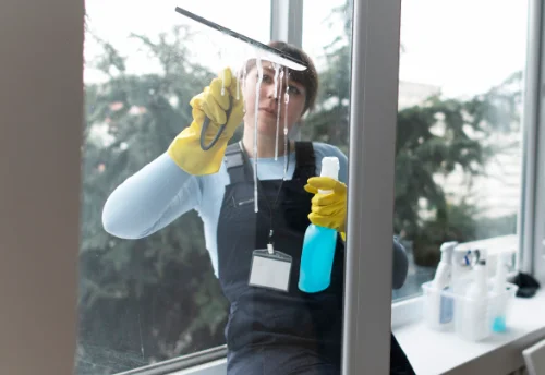 Nettoyage de vitres intérieures et extérieures à Gouvix